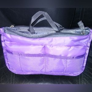 "Vericord" 13 Pocket Handbag/Purse Insert Liner Organizer Bag